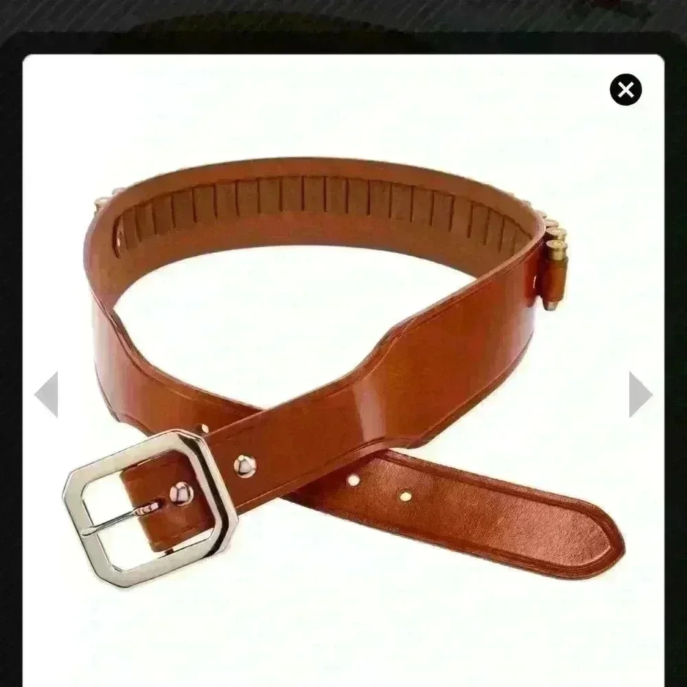 NWT Galco Holsters Tan Wrangler Cartridge Belt .44/.45 2.5” Size 42”